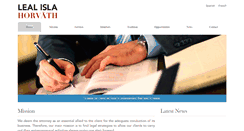 Desktop Screenshot of lealisla.com.mx