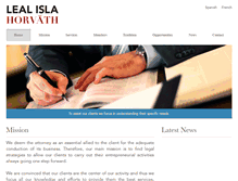 Tablet Screenshot of lealisla.com.mx